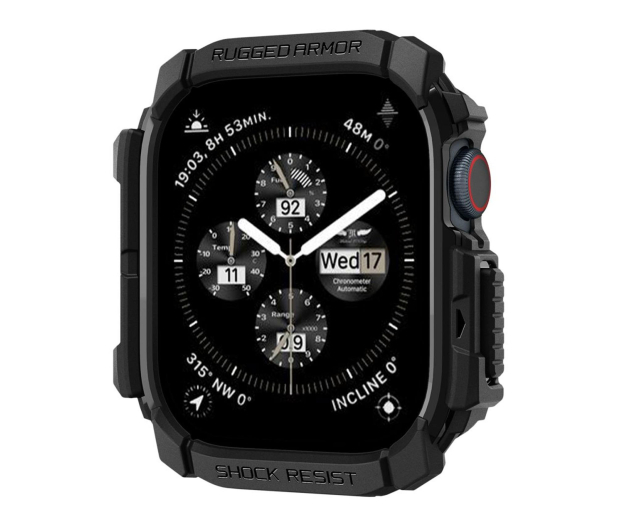 SPIGEN Rugged Armor Apple Watch 10 (46 Mm) Matte Black 8809971234412 - 1346660 - zdjęcie 2